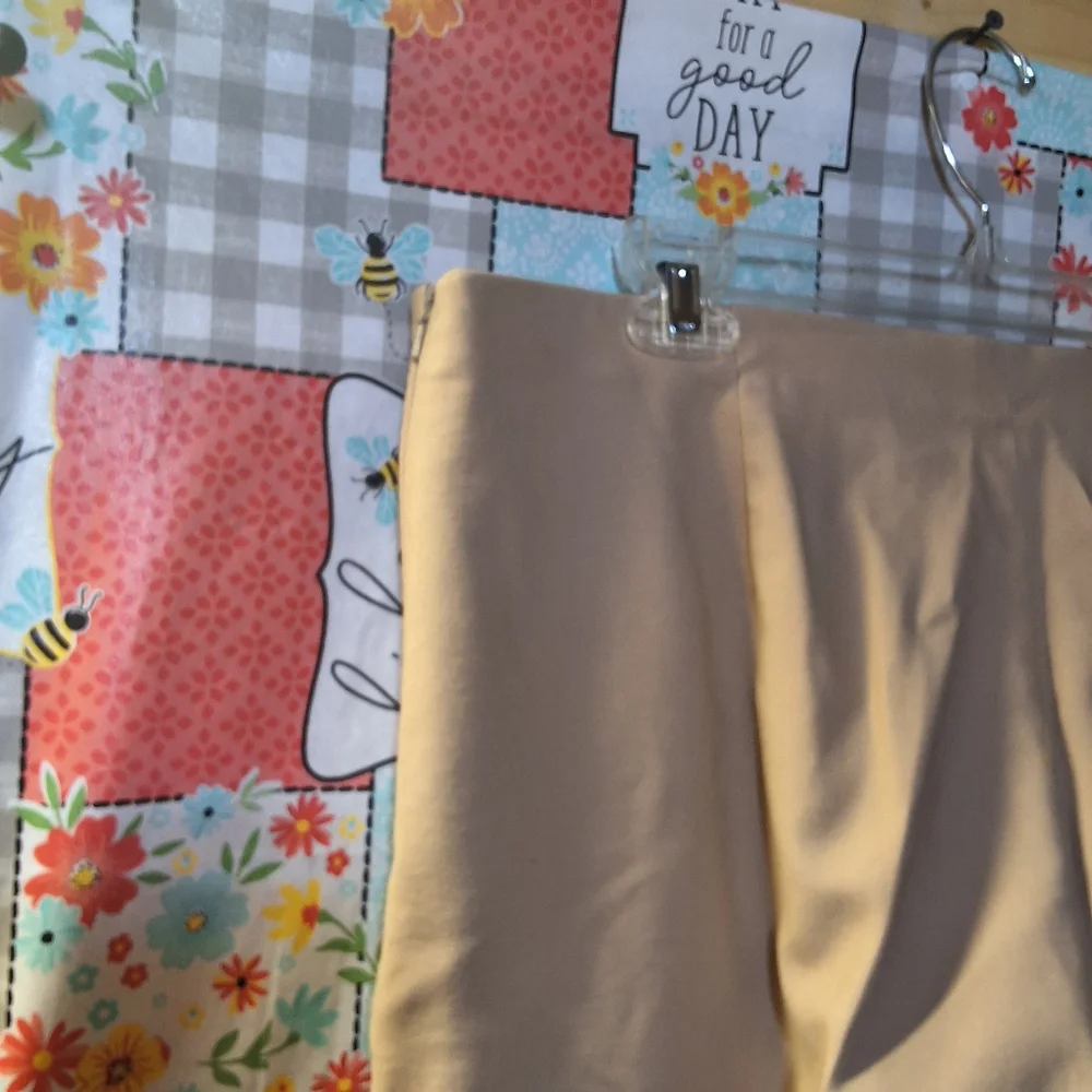 ZOZO POLISHED STRECH PANT W/SIDE ZIP